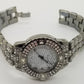 Luobos fashion watch base metal with rhinestones clasp bracelet